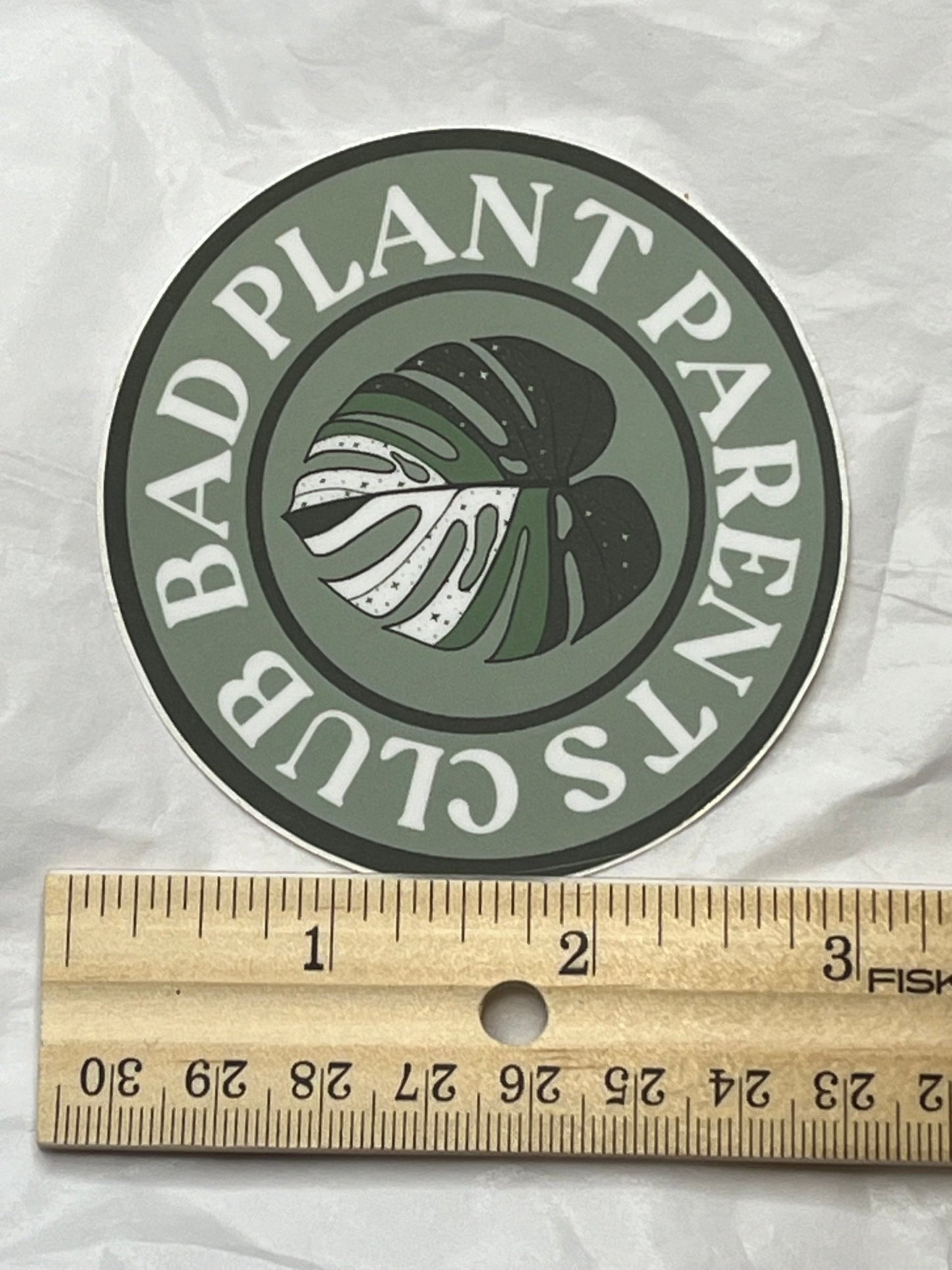Bad Plant Parents Club Sticker - 1 pc - T & R Underground Books