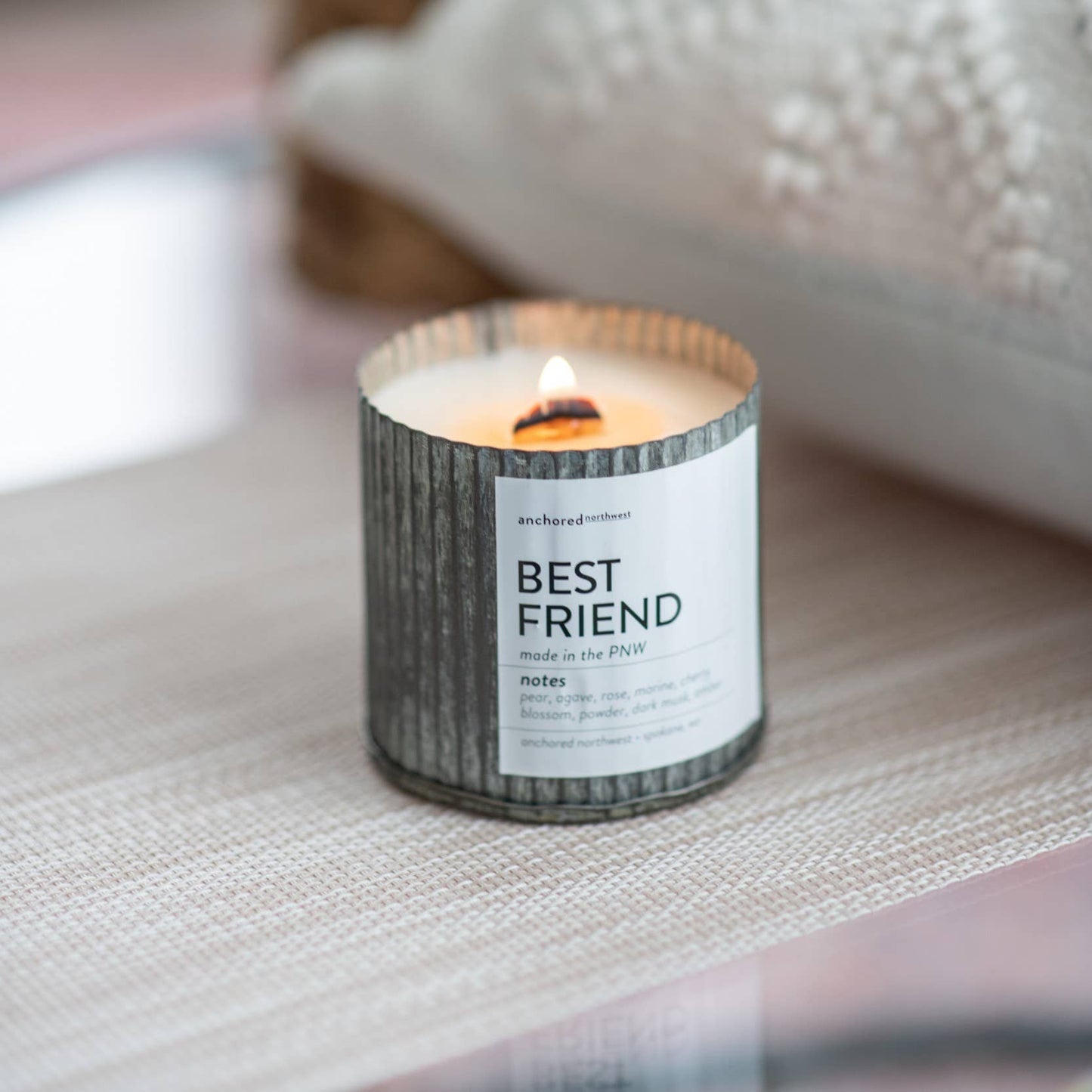 Fall Harvest Rustic Vintage Farmhouse Wood Wick Candle: 10oz - T & R Underground Books