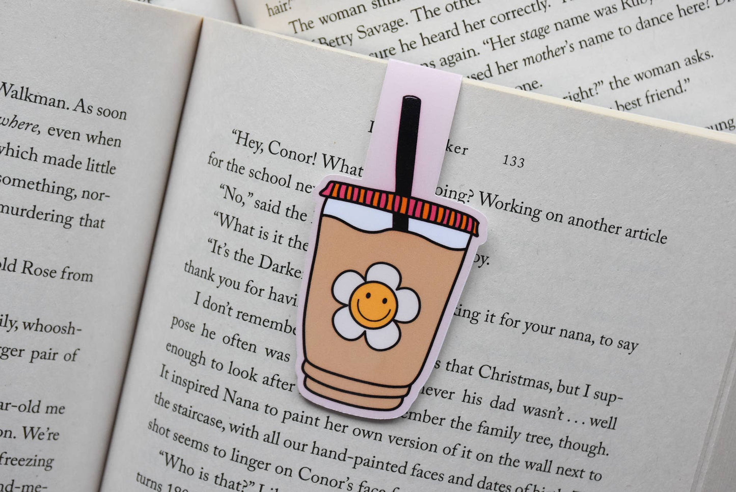 Iced Coffee Lightweight Magnetic Bookmark - T & R Underground Books